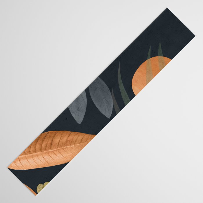 Abstract Art Tropical Leaves 119 Table Runner Gallery Image 3