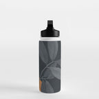 Abstract Art Tropical Leaves 119 Water Bottle Gallery Image 3