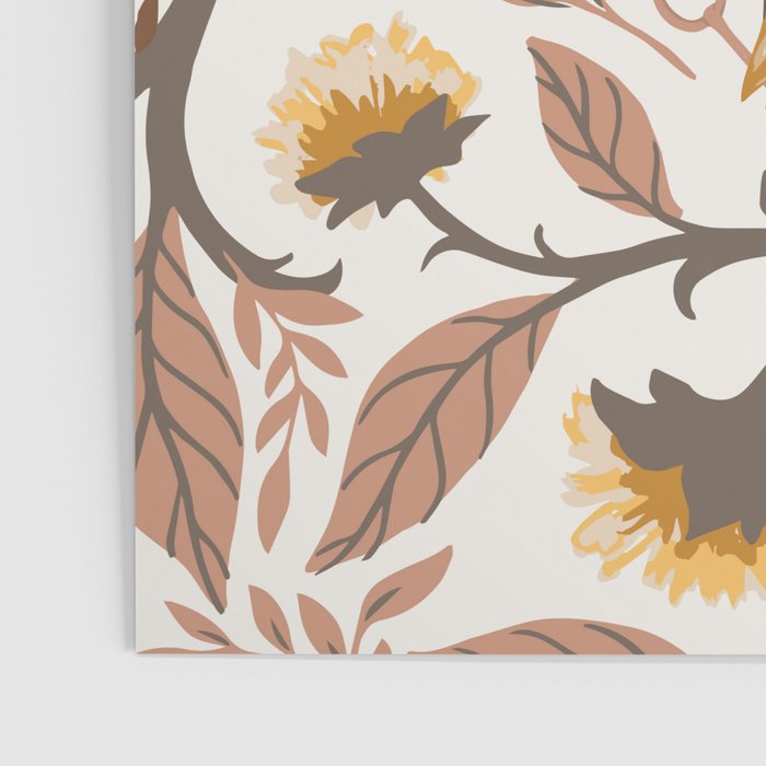 Secret Garden Birds - Neutral  Poster Gallery Image 3