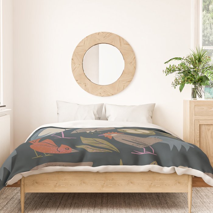Bird Friends Duvet Cover Gallery Image 3