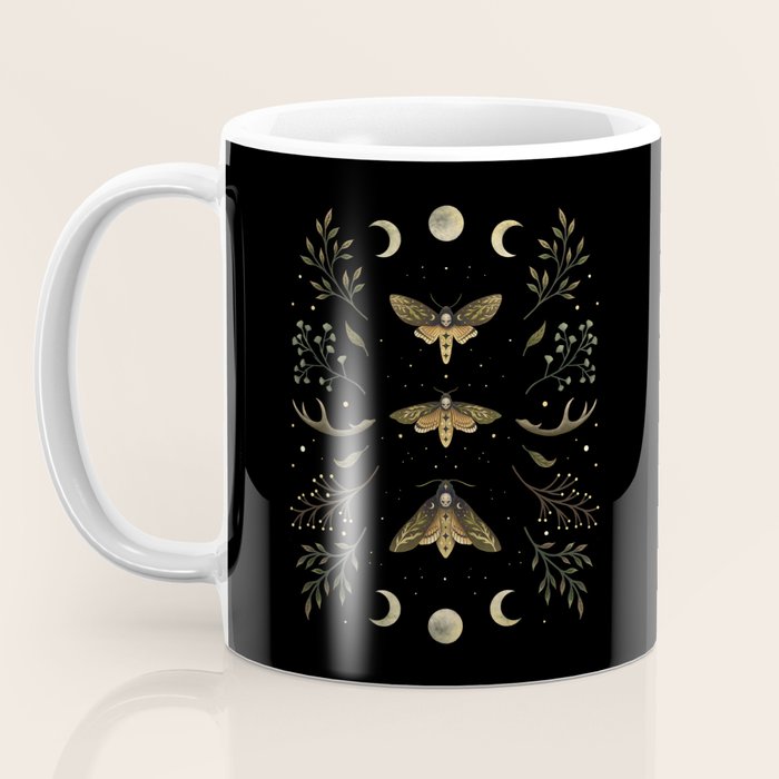 Death Head Moths Night Coffee Mug Gallery Image 3