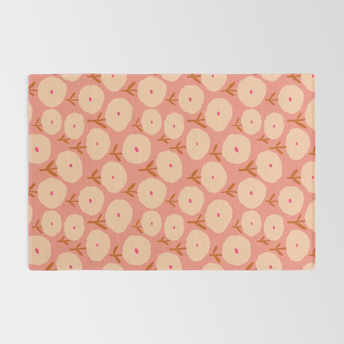 Simple Bold Floral - Fall Colors Rug Gallery Image 2