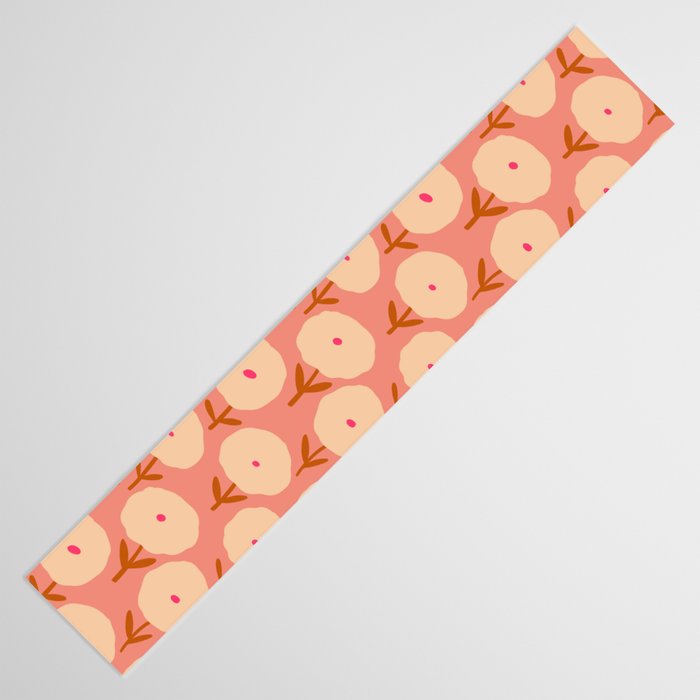 Simple Bold Floral - Fall Colors Table Runner Gallery Image 3