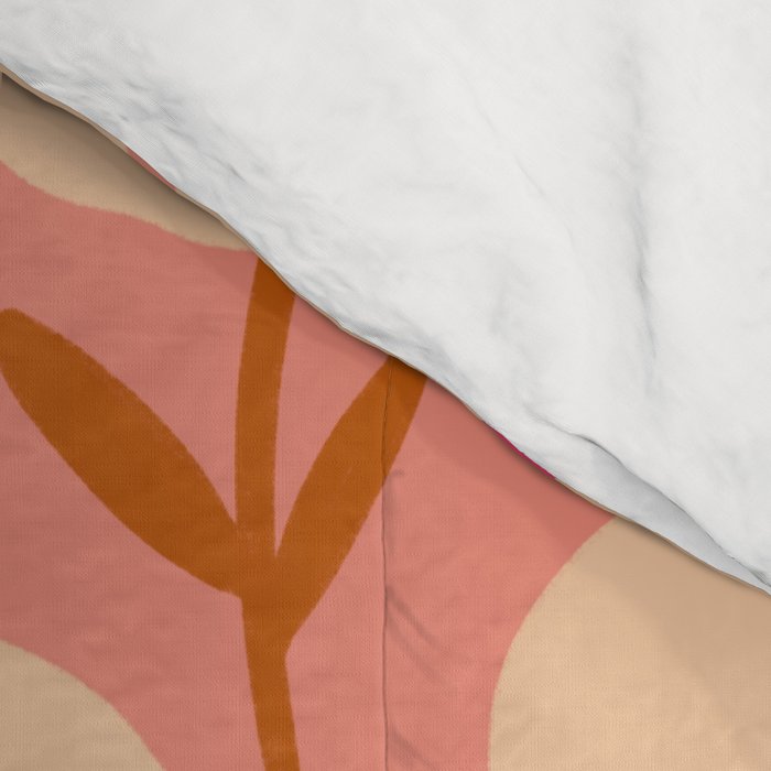 Simple Bold Floral - Fall Colors Comforter Gallery Image 4