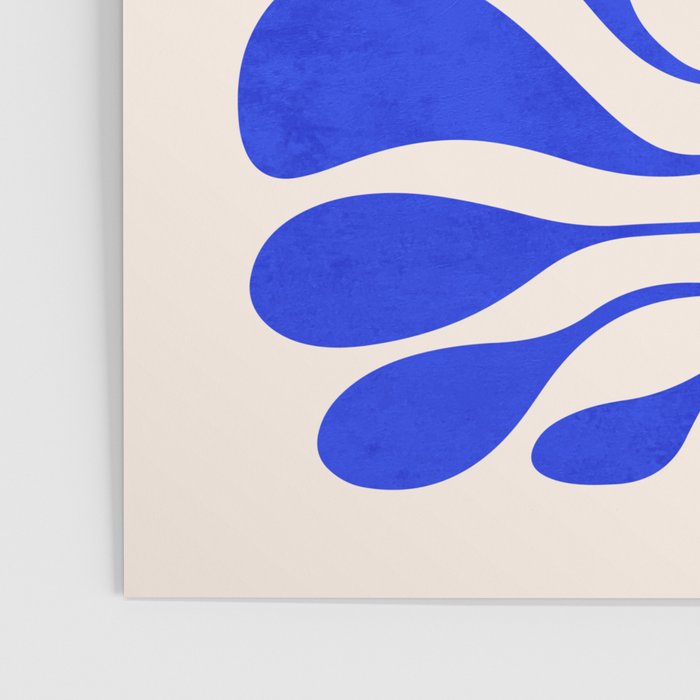 Electrik Blue Ferns: Matisse Edition Poster Gallery Image 3