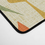 Mid Mod Meow on Lt Tan ©studioxtine Desk Mat Gallery Image 4