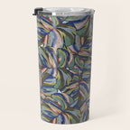 Layered Monstera - Blue Travel Mug Gallery Image 3