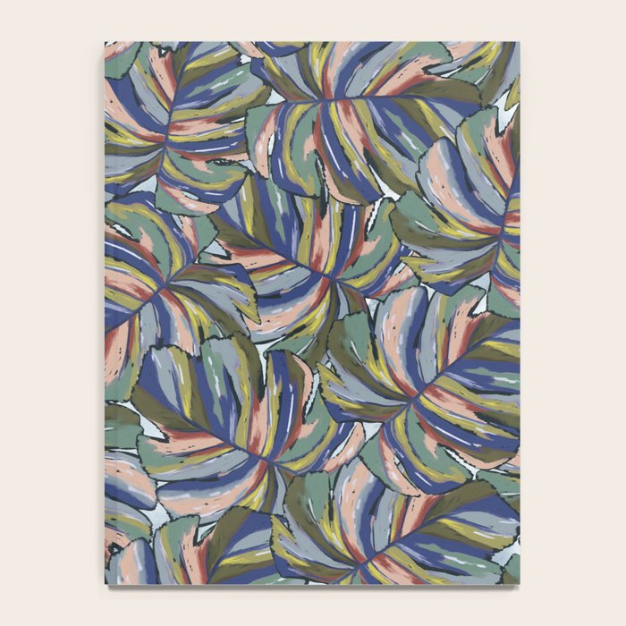 Layered Monstera - Blue Notebook Gallery Image 4