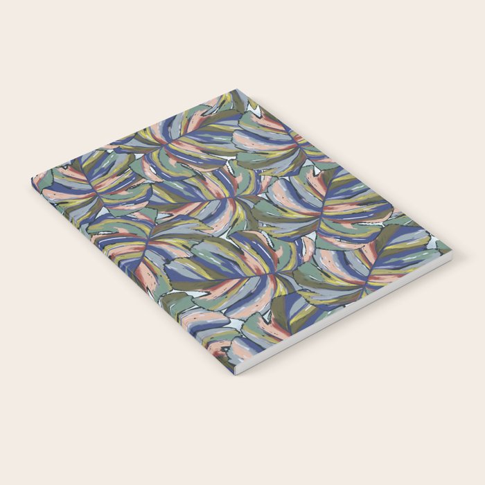 Layered Monstera - Blue Notebook Gallery Image 2