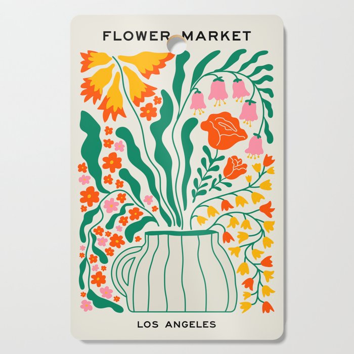 Flower Market 05: Los Angeles Cutting Board Gallery Image 1