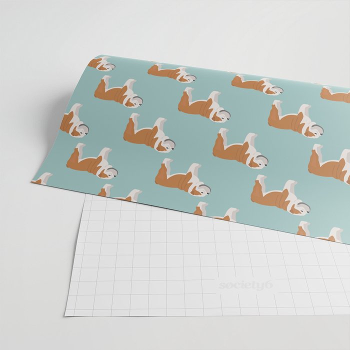 English Bulldog Wrapping Paper Gallery Image 2