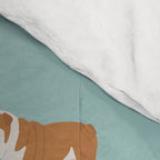 English Bulldog Comforter Gallery Image 4