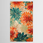 Floral Summer in Vibrant Blooms Tablecloth Gallery Image 2
