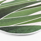 Desert Agave Succulent Illustration Bath Mat Gallery Image 3