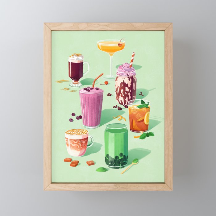 Favorite Drink Mini Art Print Gallery Image 1