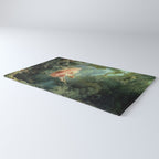 The Swing Painting By Jean-Honoré Fragonard Rug Gallery Image 3