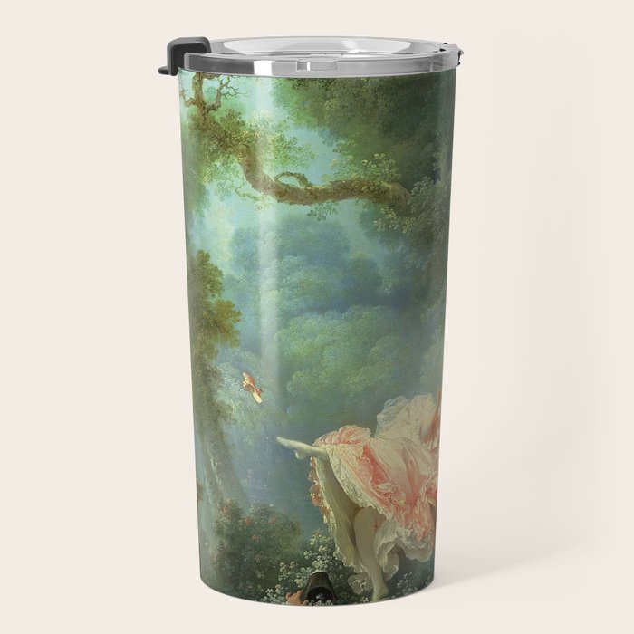 The Swing Painting By Jean-Honoré Fragonard Travel Mug Gallery Image 3