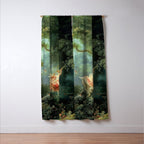 The Swing Painting By Jean-Honoré Fragonard Window Curtain Gallery Image 3