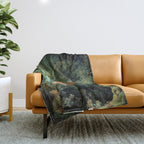 The Swing Painting By Jean-Honoré Fragonard Throw Blanket Gallery Image 1