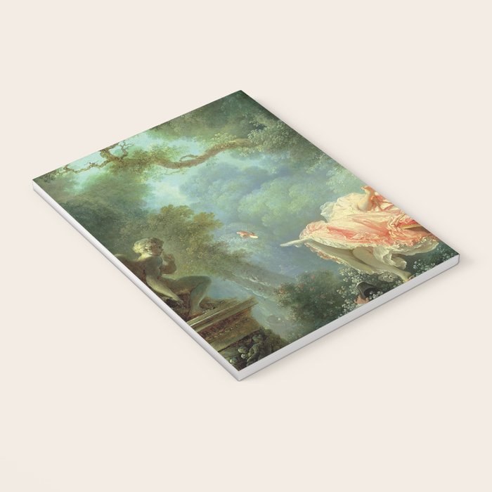 The Swing Painting By Jean-Honoré Fragonard Notebook Gallery Image 3