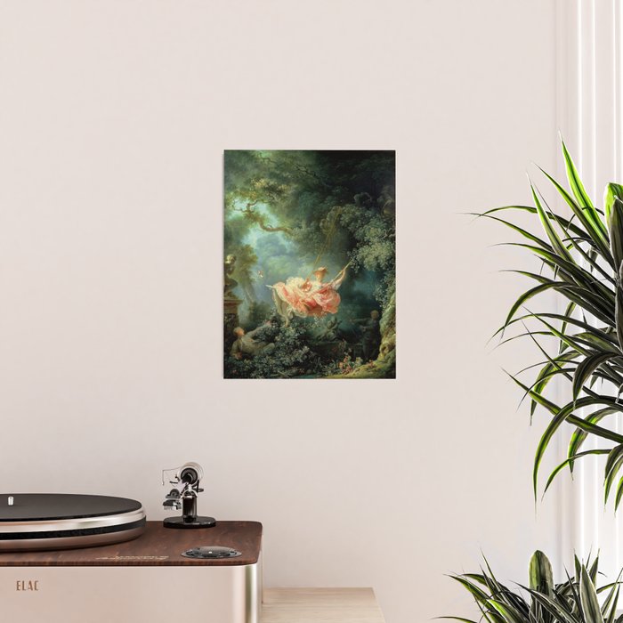 The Swing Painting By Jean-Honoré Fragonard Poster Gallery Image 2