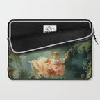 The Swing Painting By Jean-Honoré Fragonard Laptop Sleeve Gallery Image 2