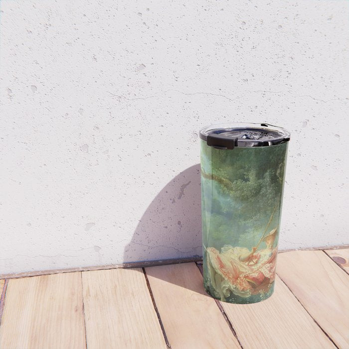 The Swing Painting By Jean-Honoré Fragonard Travel Mug Gallery Image 4