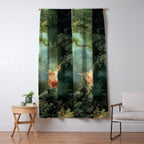 The Swing Painting By Jean-Honoré Fragonard Window Curtain Gallery Image 5