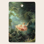 The Swing Painting By Jean-Honoré Fragonard Cutting Board Gallery Image 1