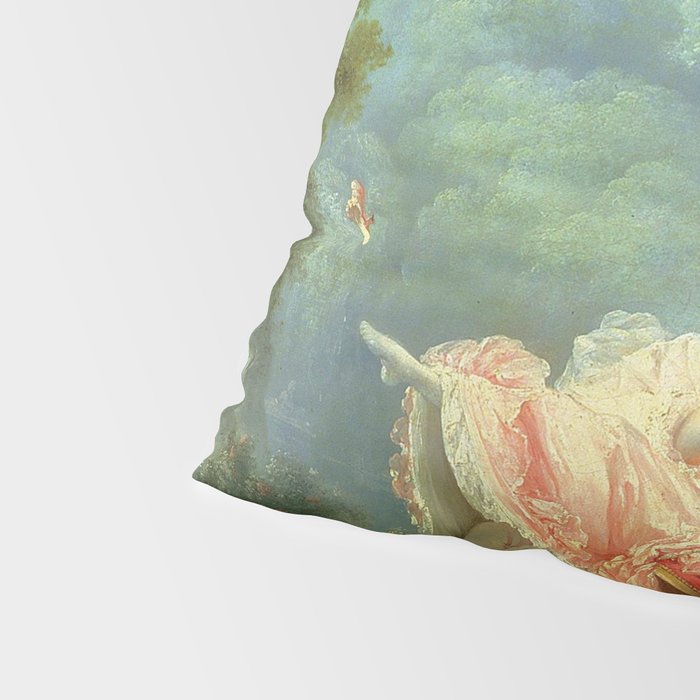 The Swing Painting By Jean-Honoré Fragonard Pillow Sham Gallery Image 4