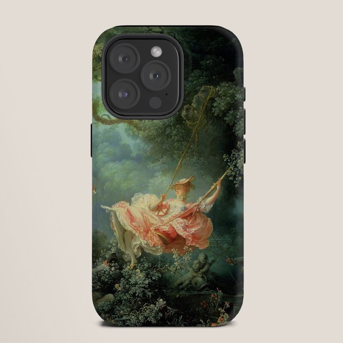 The Swing Painting By Jean-Honoré Fragonard iPhone Case Gallery Image 11