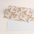 Lemons among the exotic flowers 4 Wrapping Paper Gallery Image 2