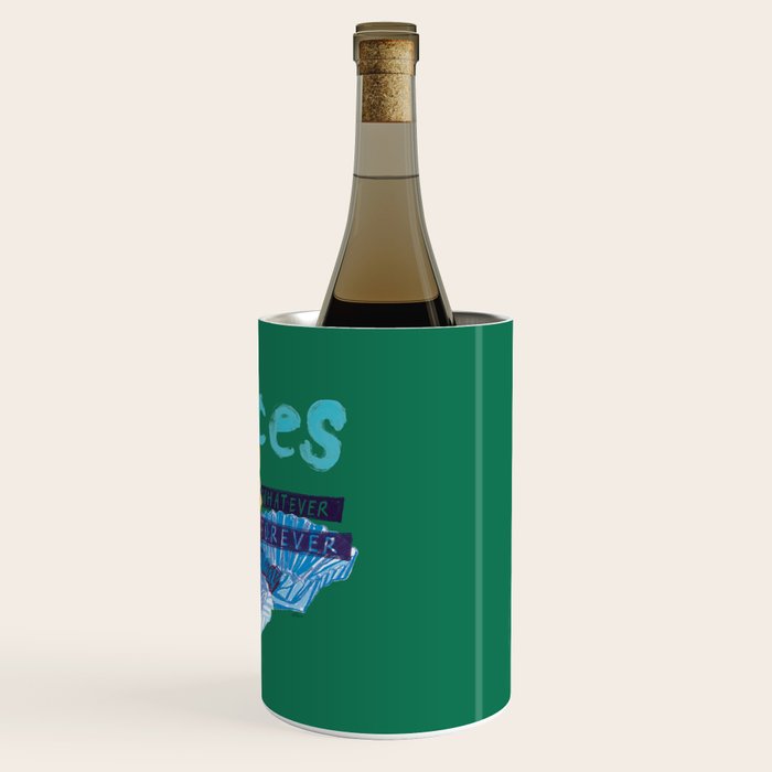 Pisces Chill Vibes in Chive Green | Zodiac Series  Wine Chiller Gallery Image 3