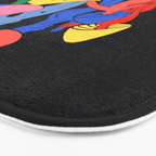 Mushroom Dance Bath Mat Gallery Image 3