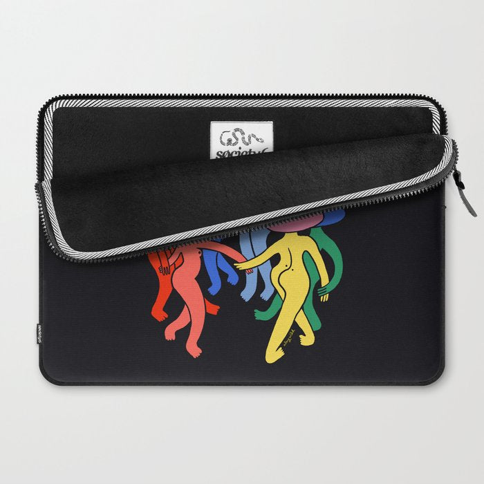 Mushroom Dance Laptop Sleeve Gallery Image 2