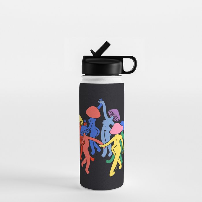 Mushroom Dance Water Bottle Gallery Image 1