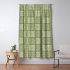 Ulu Sage Palaka Quilt Window Curtain Gallery Image 5