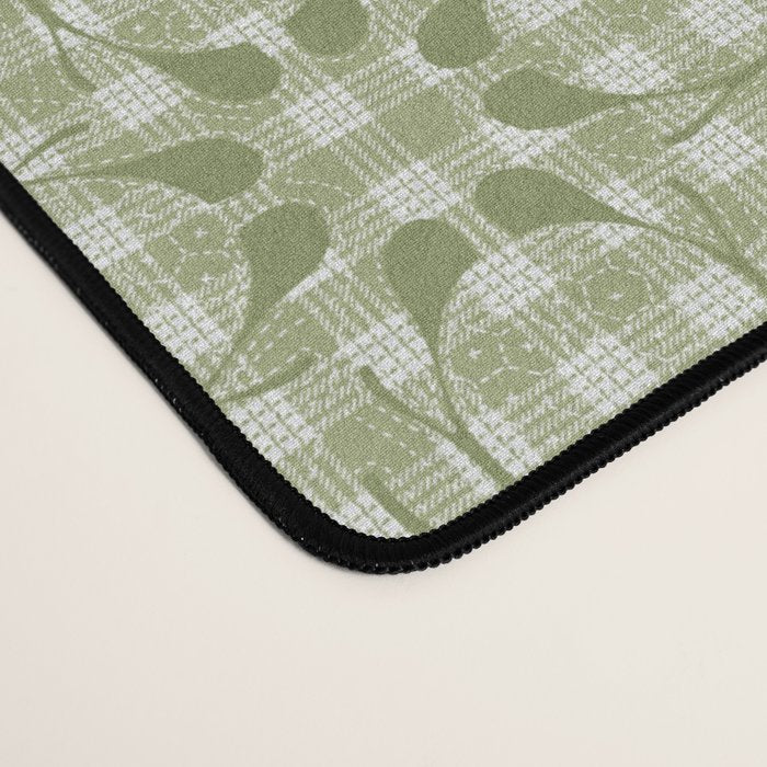 Ulu Sage Palaka Quilt Desk Mat Gallery Image 4
