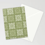 Ulu Sage Palaka Quilt Stationery Card Gallery Image 2