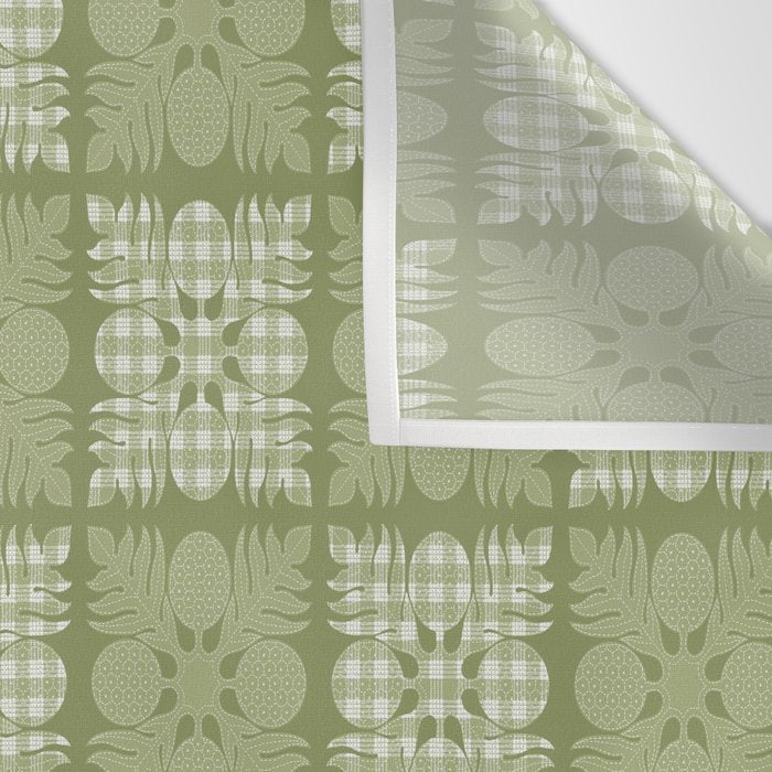 Ulu Sage Palaka Quilt Wall Tapestry Gallery Image 3