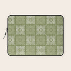 Ulu Sage Palaka Quilt Laptop Sleeve Gallery Image 1