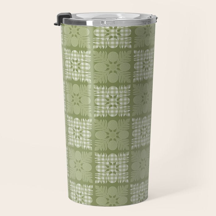 Ulu Sage Palaka Quilt Travel Mug Gallery Image 3