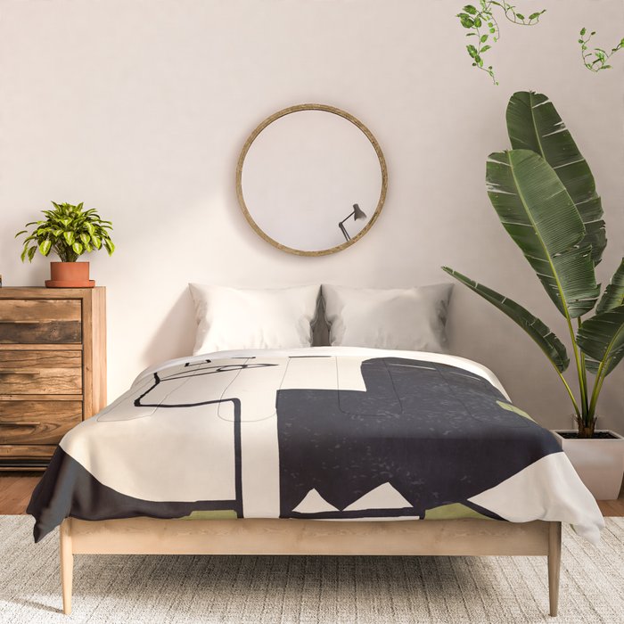 Abstract Face 55/2 Comforter Gallery Image 3