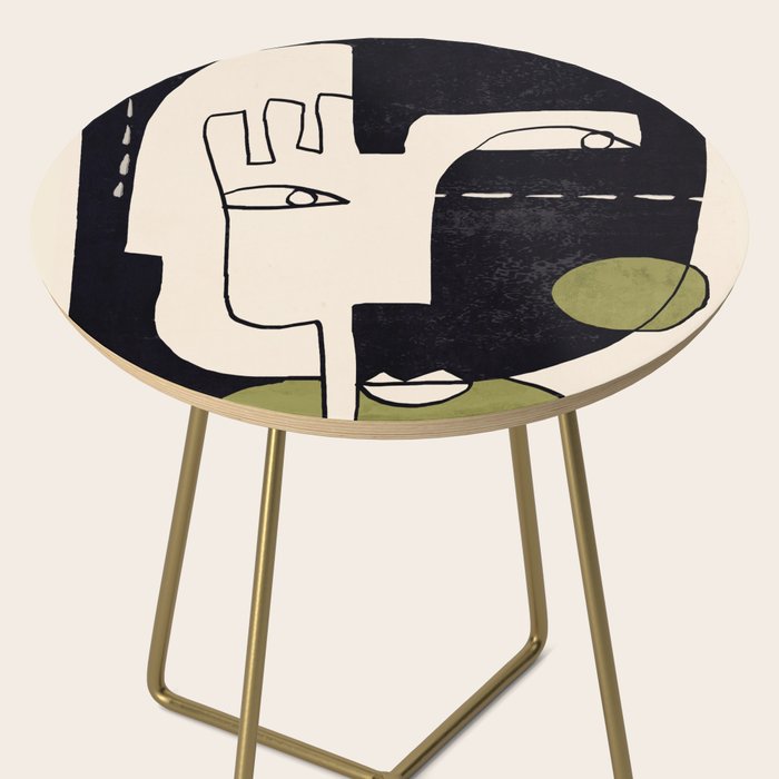 Abstract Face 55/2 Side Table Gallery Image 2