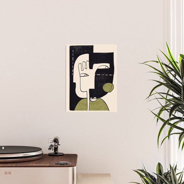 Abstract Face 55/2 Poster Gallery Image 2