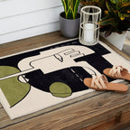 Abstract Face 55/2 Outdoor Rug Gallery Image 2