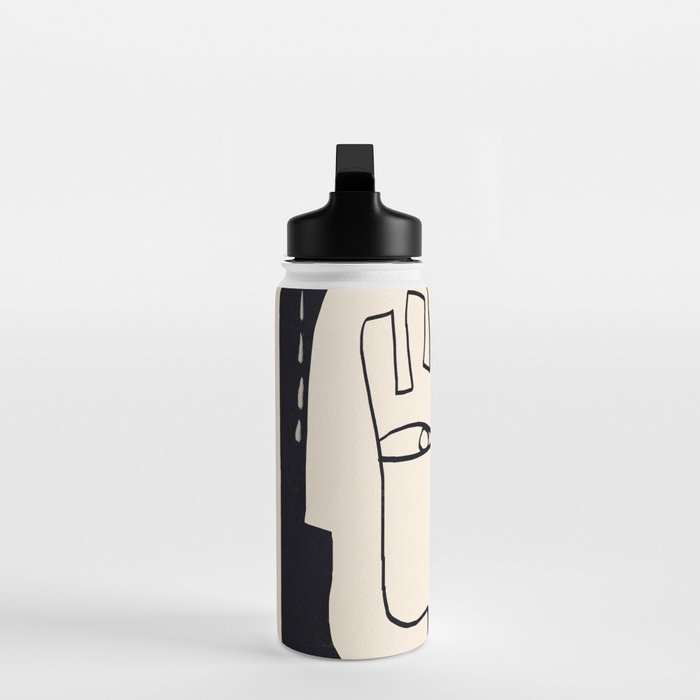 Abstract Face 55/2 Water Bottle Gallery Image 3