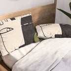 Abstract Face 55/2 Pillow Sham Gallery Image 2
