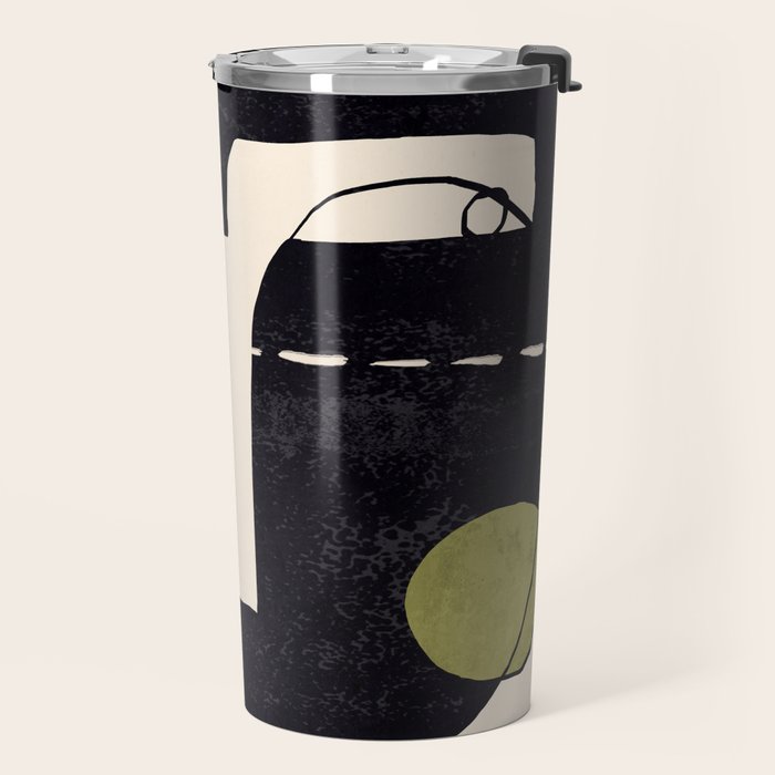Abstract Face 55/2 Travel Mug Gallery Image 2