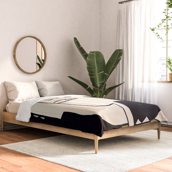 Abstract Face 55/2 Comforter Gallery Image 2